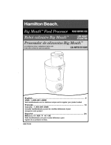 Hamilton Beach Big Mouth 70595H Manual de usuario