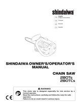 Shindaiwa 280TS Manual de usuario