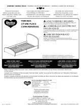 Delta Children JoJo Siwa Upholstered Twin Bed Assembly Instructions