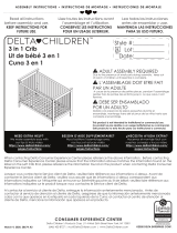 Delta Children Adley 3-in-1 Convertible Crib Assembly Instructions