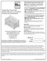 Delta ChildrenDaybed/Toddler Guardrail Kit W103725