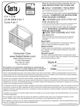 Delta Children Adelaide 4-in-1 Crib Assembly Instructions