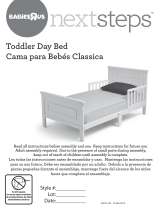 Babies R' Us Next Steps Toddler Bed Manual de usuario