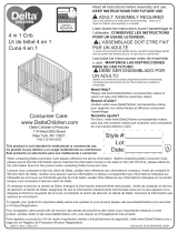 Delta Children Brayden 4-in-1 Crib Assembly Instructions