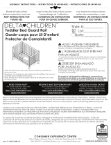 Delta Children Daybed/Toddler Guardrail Kit Assembly Instructions