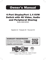 Tripp Lite Owner's Manual B005-DPUA4 El manual del propietario