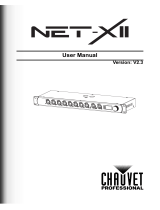 Chauvet Net-X Manual de usuario