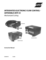 ESAB Integrated Electronic Flow Control - Seperable (IEFC-S) Manual de usuario