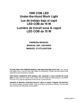 Schumacher Electric SL176 Series – 15W COB LED Under-the-Hood Work Light El manual del propietario