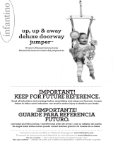 Infantino Up, Up & Away Deluxe Doorway Jumper Manual de usuario