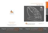 Sharper Image Human Touch® Super Novo Massage Chair El manual del propietario