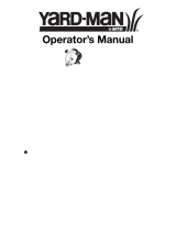 MTD YM70SS Manual de usuario