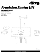 Kreg Precision Router Lift Manual de usuario