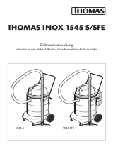 Thomas INOX 1545 S El manual del propietario