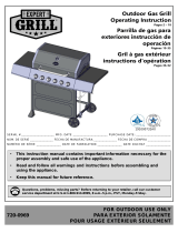 EXPERT GRILL 720-0969 Instrucciones de operación