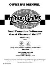 Char Griller 5072 El manual del propietario