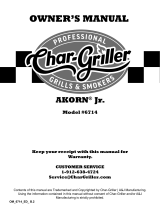 Char Griller E6714 El manual del propietario