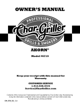CharGriller 6719 El manual del propietario