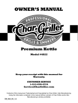 CharGriller E4822 El manual del propietario