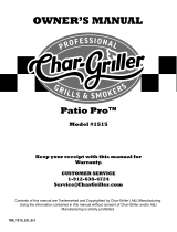Char Griller E1515 El manual del propietario