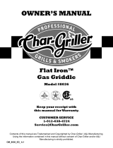Char Griller 8128 El manual del propietario