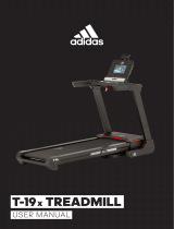 Adidas Fitness Adidas T-19x Treadmill Manual de usuario
