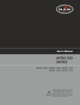 DAS ARTEC-508-W Manual de usuario