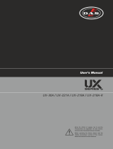 DAS UX-218A-R Manual de usuario