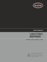DAS Audio VANTEC-118A Manual de usuario