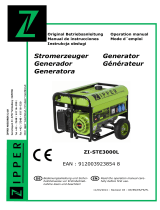 Zipper Maschinen ZI-STE3000L Instrucciones de operación