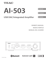 TEAC AI-503 Manual de usuario