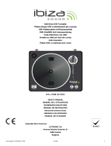 Ibiza Sound USB Draaitafel met opname mogelijkheid (LP200) Manual de usuario