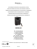 Ibiza Sound MOV8-CD El manual del propietario