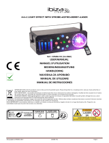 Ibiza Light & Sound COMBI-FX1 El manual del propietario