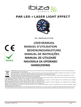Ibiza Light LEDPAR-LAS El manual del propietario