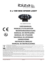 Ibiza Light & Sound QUAD8-FX Manual de usuario