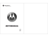 Motorola MOTORAZR V3 Manual de usuario