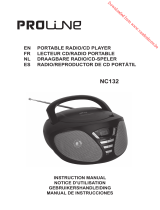 Proline NC132 Instruction manuals