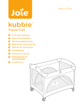 Joie Kubbie Compact Travel Cot Manual de usuario