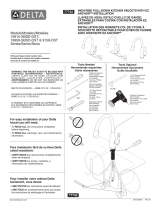 Delta Faucet 9158-SW-DST Guía de instalación
