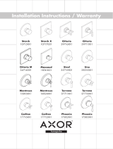 Axor AXOR Carlton 177121 Serie Guía de instalación
