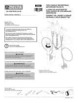 Delta Faucet 3555-CZMPU-DST Guía de instalación