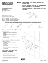 Delta Faucet T3561LF-WL Guía de instalación