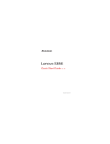 Lenovo Mobile Communication Technology S856 Manual de usuario