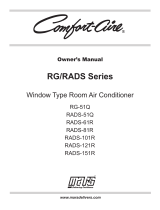 COMFORT-AIRE RADS-101R Installation, Operation & Maintenance Manual