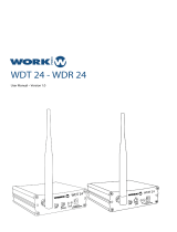 Work-pro WDT 24 Manual de usuario