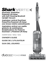 Shark Vertex DuoClean PowerFins AZ2000 Series Manual de usuario