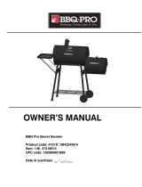 BBQ-Pro PG-CG006 El manual del propietario