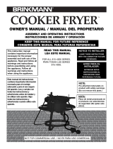 Brinkmann Outdoor Cooker El manual del propietario