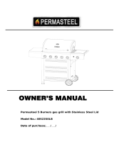 Permasteel PG-40522S0LB-1 El manual del propietario
